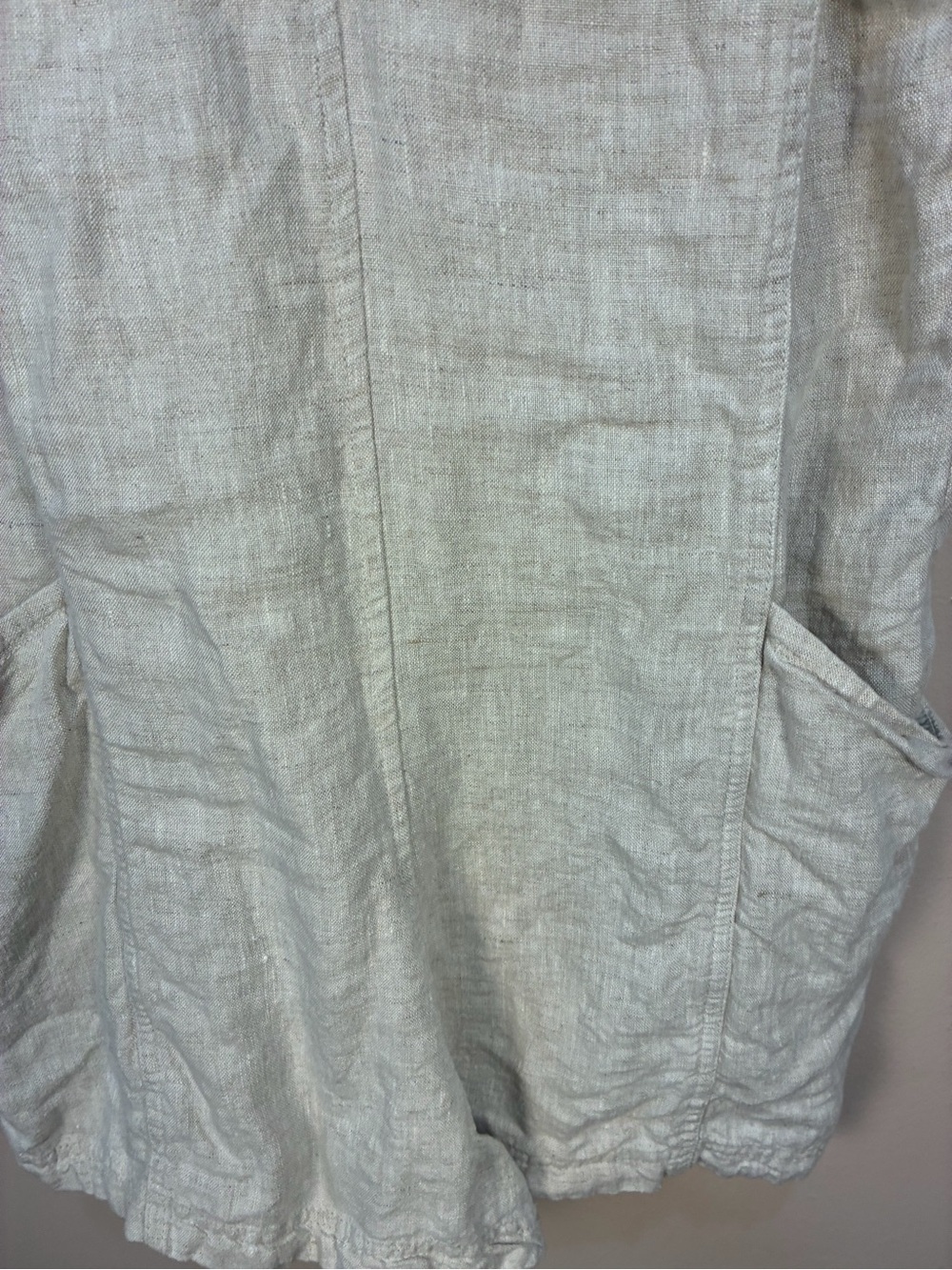 Athleta Retreat Linen V Neck Romper - Picture 11 of 11